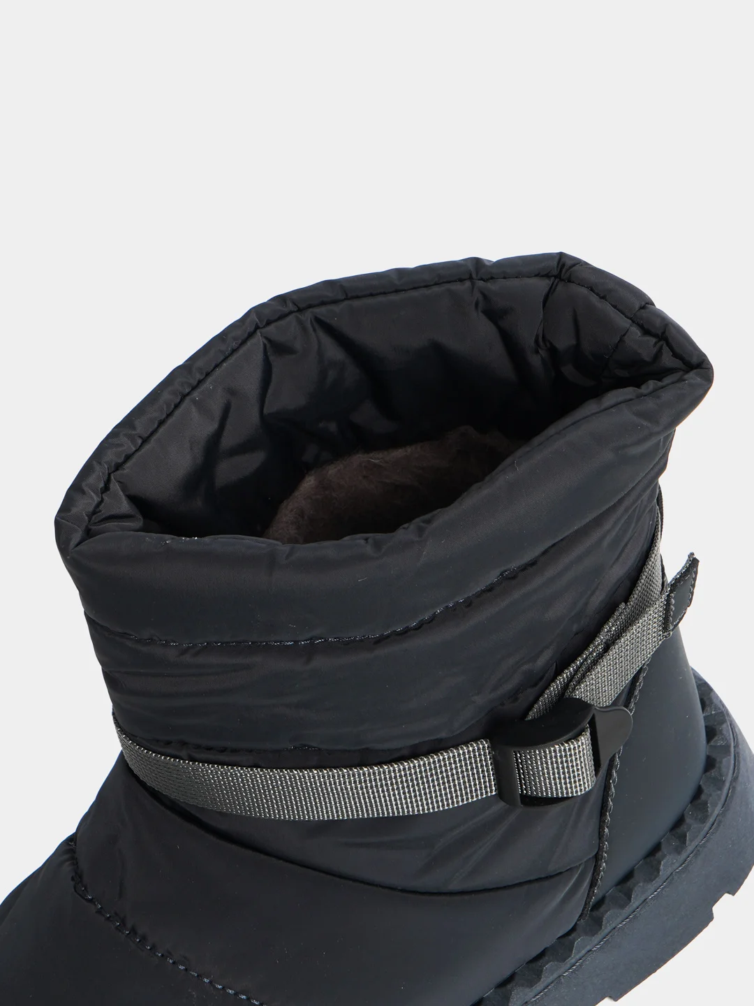 Коричневый дутики женские, угги, зимние, 36-41