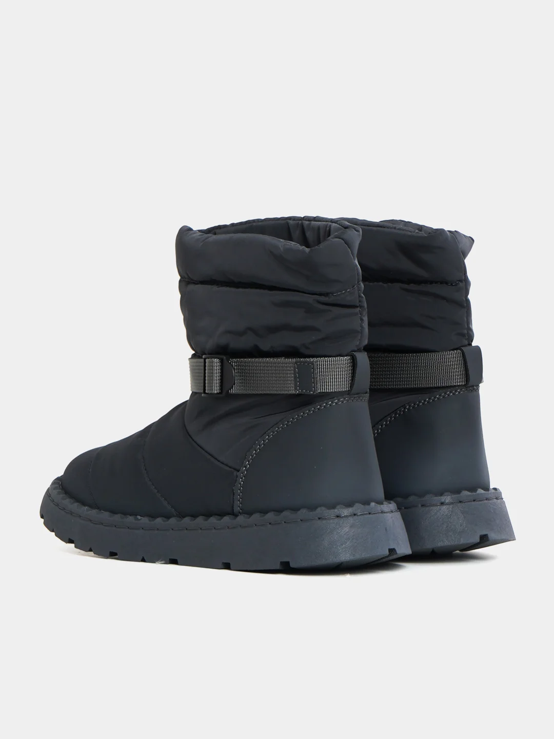 Коричневый дутики женские, угги, зимние, 36-41