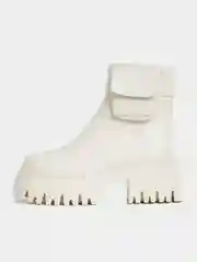 Белый ботинки женские, зимние