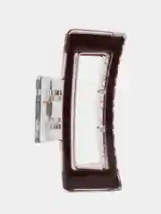 Бордовый заколка-краб для волос