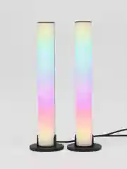 Белый светодиодный LED светильник, настольная неоновая лампа, RGB, USB, 2 шт