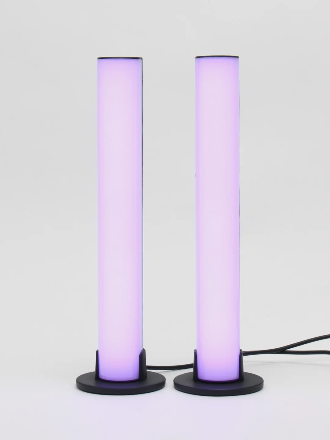Белый светодиодный LED светильник, настольная неоновая лампа, RGB, USB, 2 шт