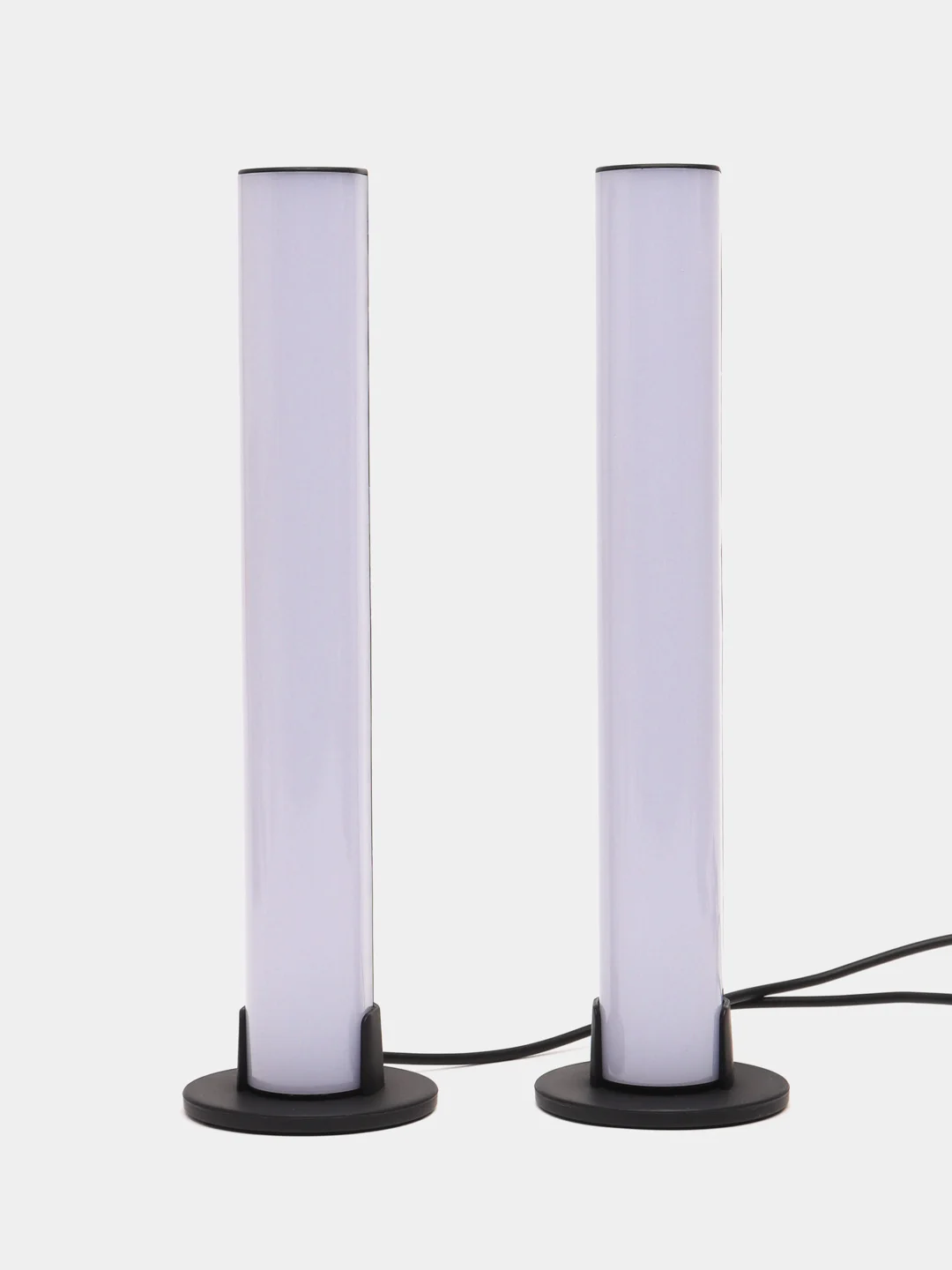 Белый светодиодный LED светильник, настольная неоновая лампа, RGB, USB, 2 шт
