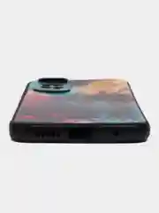 Фиолетовый силиконовый чехол для Xiaomi Redmi Note 11 4G / 11S 4G / 11S NFC 4G, с принтом