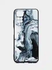 Хаки силиконовый чехол для Xiaomi Redmi Note 11 4G / 11S 4G / 11S NFC 4G, с принтом