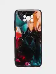 Фиолетовый чехол для Xiaomi Poco X3 NFC X3 Pro X3, с принтом, с рисунком (Поко Х3 Про)