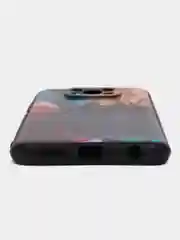 Фиолетовый чехол для Xiaomi Poco X3 NFC X3 Pro X3, с принтом, с рисунком (Поко Х3 Про)