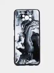 Хаки чехол для Xiaomi Poco X3 NFC X3 Pro X3, с принтом, с рисунком (Поко Х3 Про)
