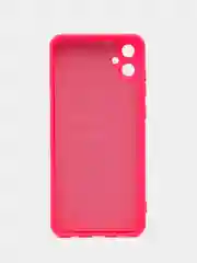 Фуксия чехол Silicone Cover для Samsung Galaxy A05 (Самсунг Галакси А05), силиконовый