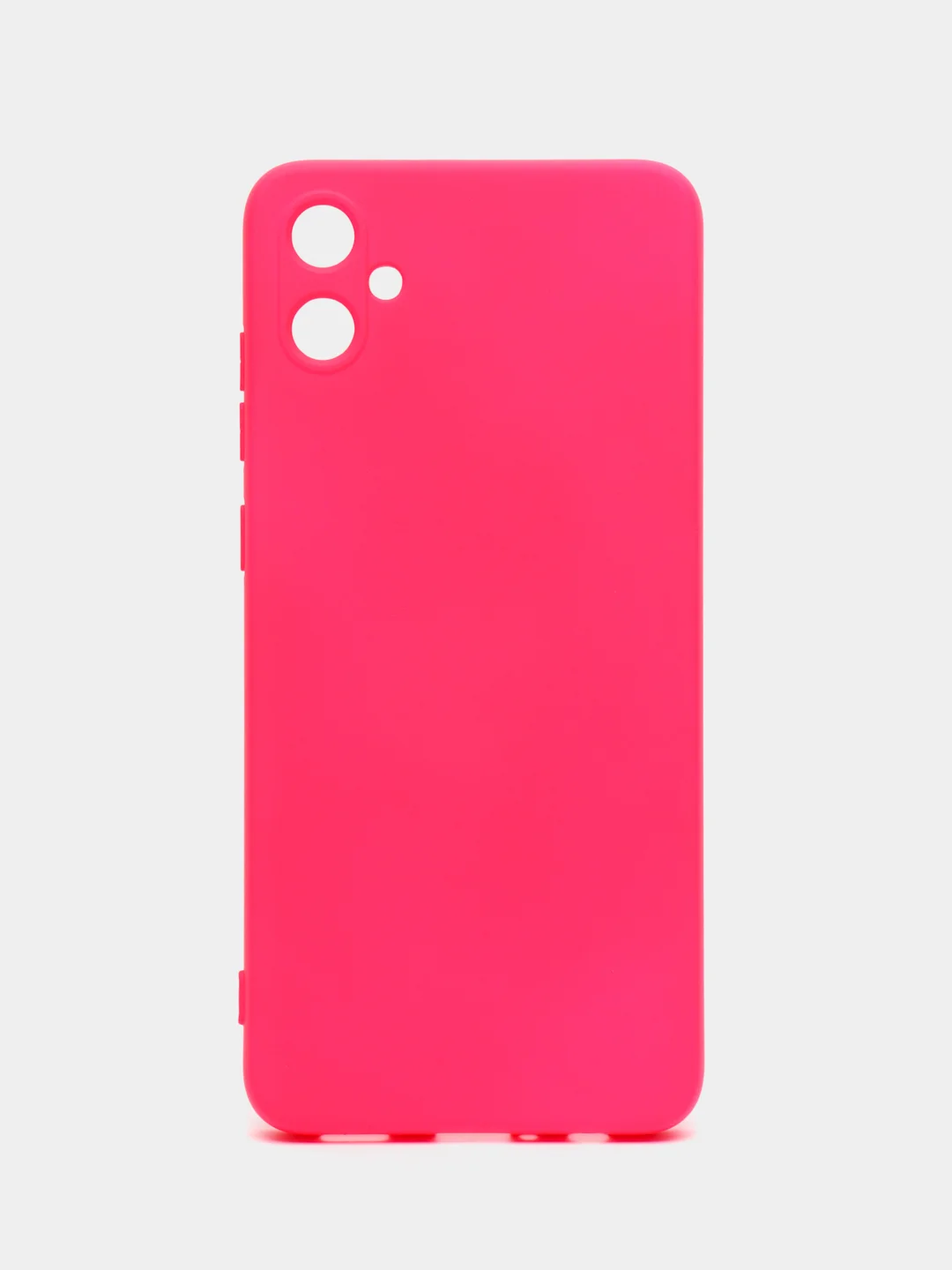 Фуксия чехол Silicone Cover для Samsung Galaxy A05 (Самсунг Галакси А05), силиконовый