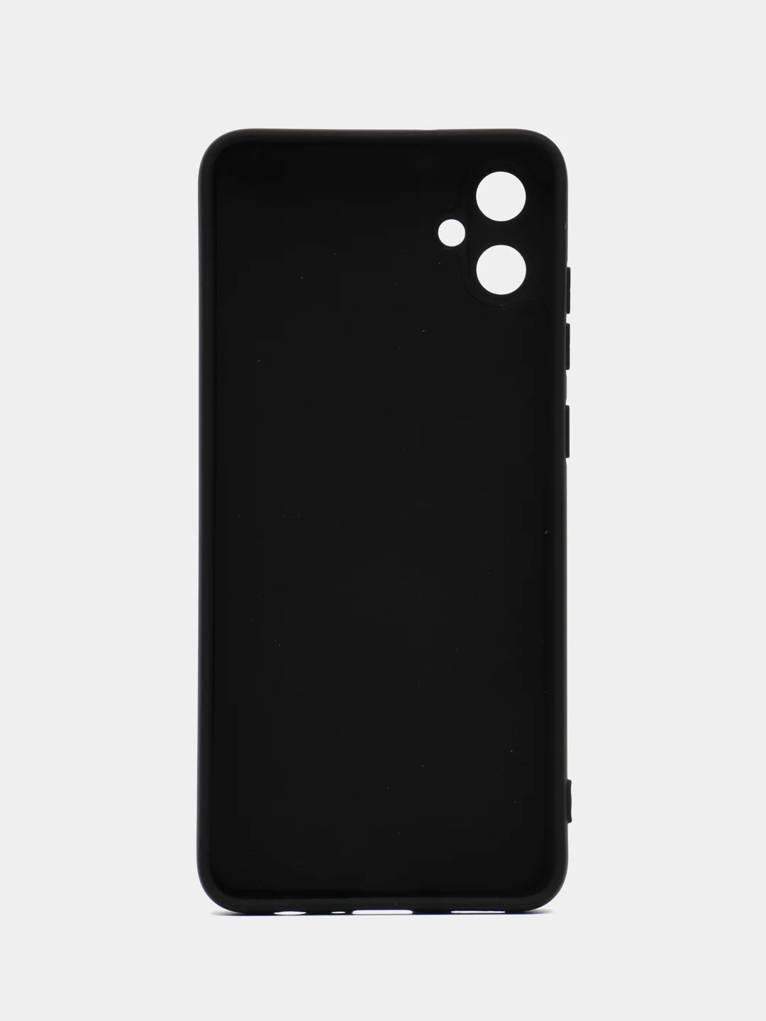 Черный чехол Silicone Cover для Samsung Galaxy A05 (Самсунг Галакси А05), силиконовый