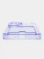 Прозрачный чехол для Honor 90 Lite (Хонор 90 Лайт), прозрачный, с карманом для карты