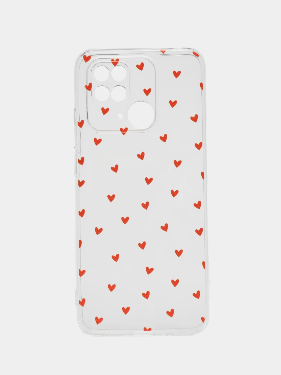 Коралловый меланж силиконовый чехол на Xiaomi Redmi 10C (Сяоми Редми 10С)
