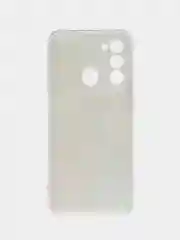 Светло-оранжевый силиконовый чехол на Tecno Spark Go 2022/8С/9 (Текно Спарк Гоу 2022/8С/9)