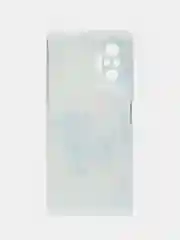 Лазурный силиконовый чехол на Xiaomi Redmi Note 10 Pro (Сяоми Редми Нот 10 Про)