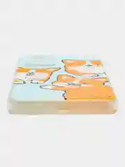 Светло-оранжевый силиконовый чехол на Xiaomi Redmi Note 10 Pro (Сяоми Редми Нот 10 Про)