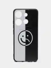 Золотистый хаки силиконовый чехол для Infinix SMART 7, с принтом, с рисунком, Инфиникс Смарт 7