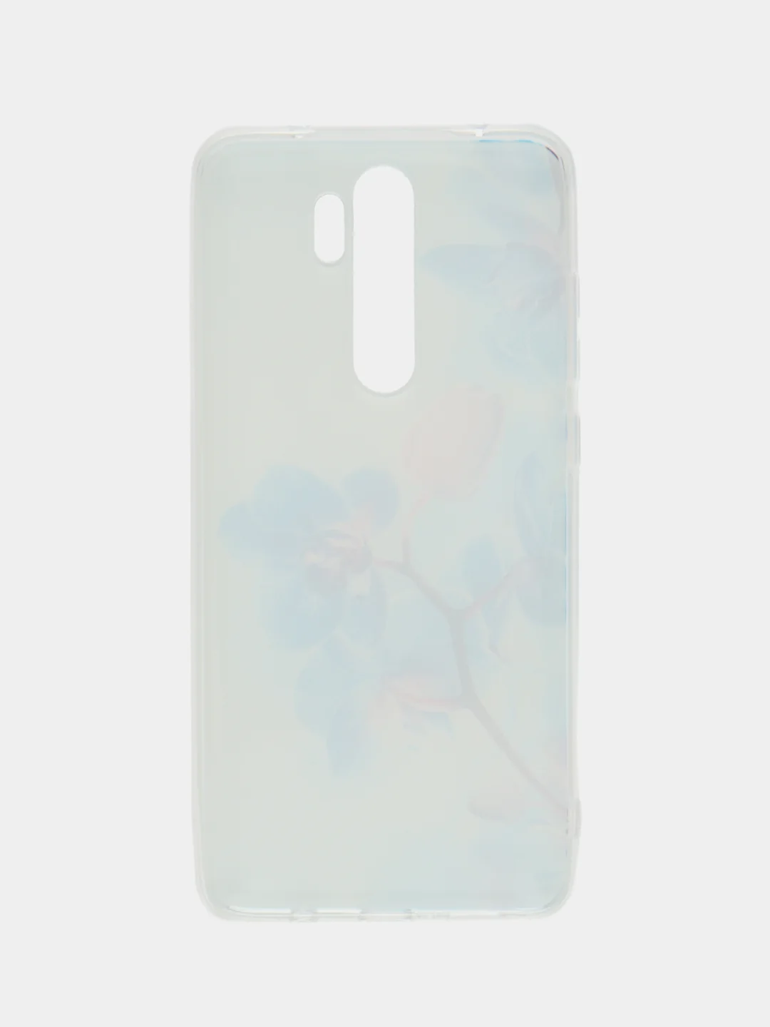 Лазурный силиконовый чехол на Xiaomi Redmi Note 8 Pro (Сяоми Редми Нот 8 Про)