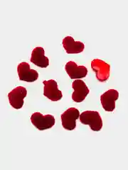 Кораллово-розовый объемные фигурки для маникюра / Стразы для 3D дизайна ногтей