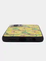 Светло-оранжевый чехол с рисунком на Poco M5s, Xiaomi Redmi Note 10 и Note 10S (Поко М5с и Редми Нот 10)