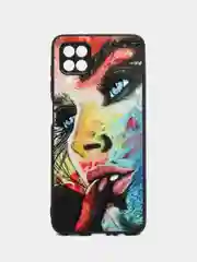 Разноцветный чехол на Samsung Galaxy A12 и Samsung Galaxy M12 (Самсунг Галакси А12 и М12), с рисунком