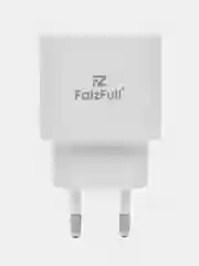Белый зарядное устройство, USB to Type-C, 20W