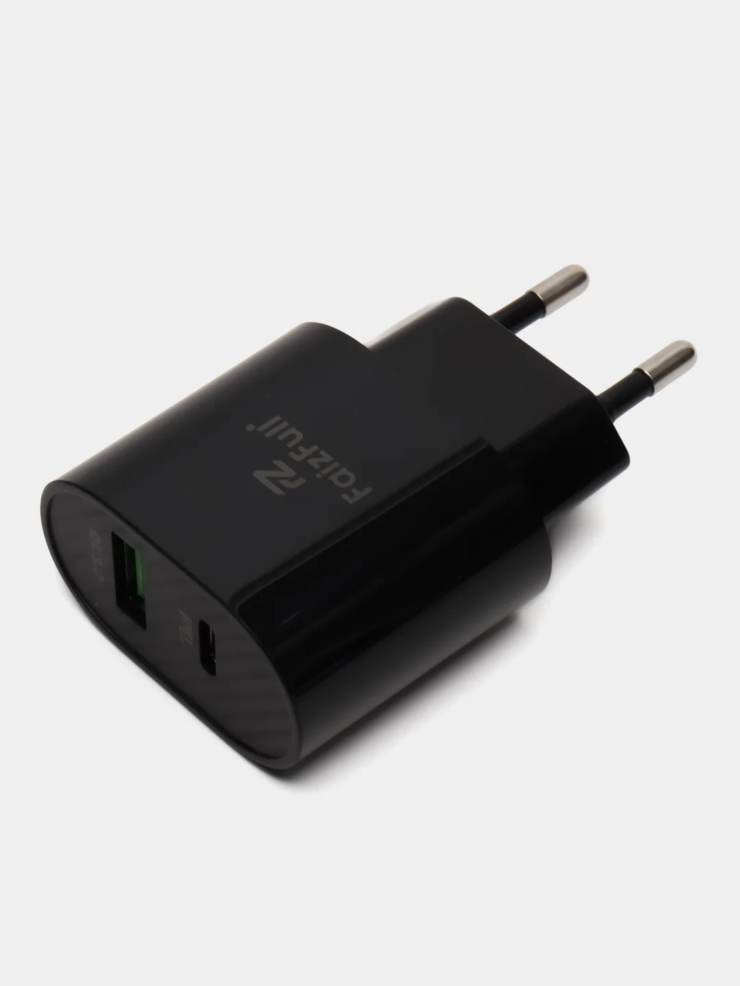 Черный зарядное устройство, USB to Type-C, 20W