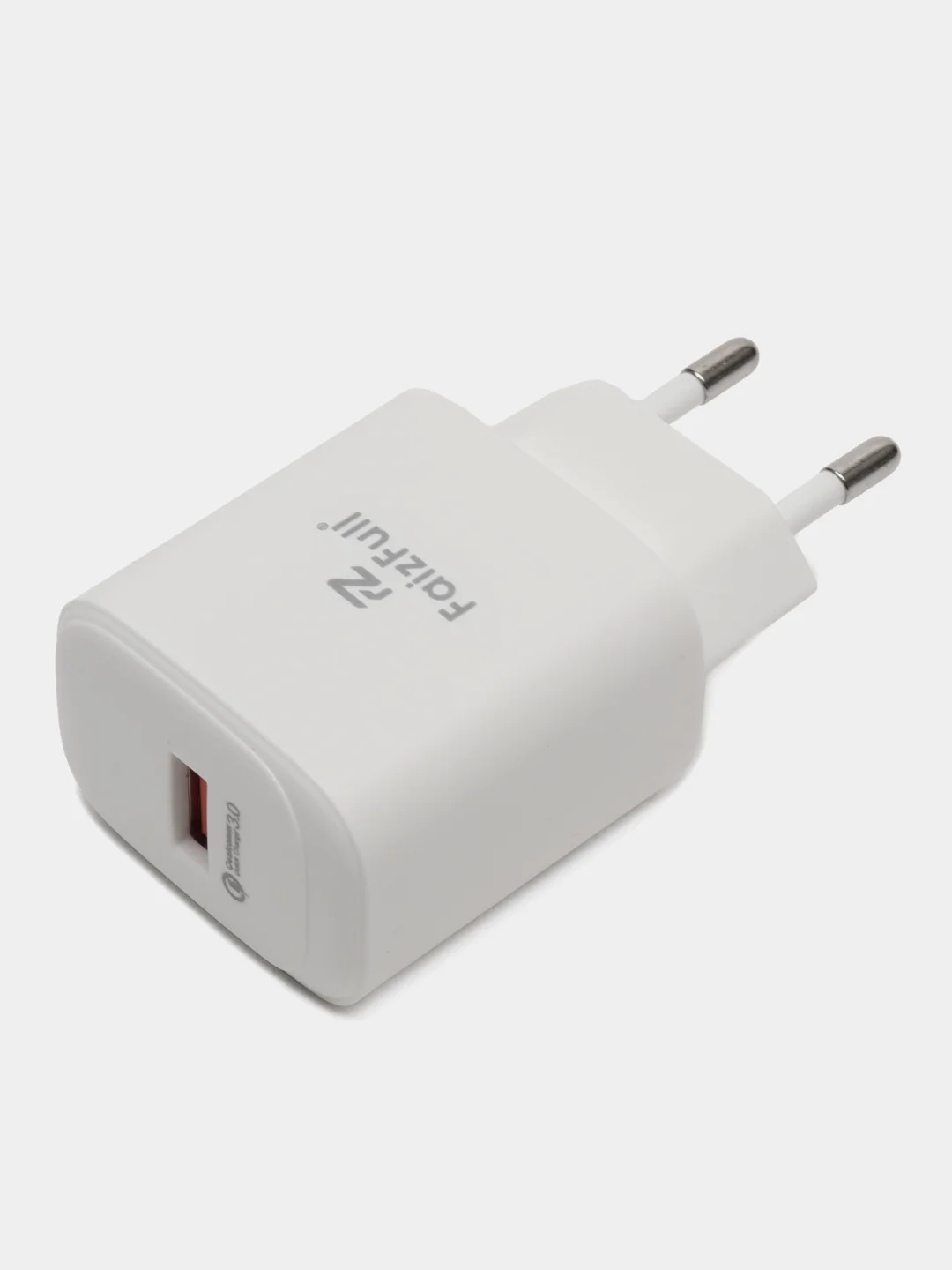 Белый зарядное устройство, быстрая зарядка, USB, 18W