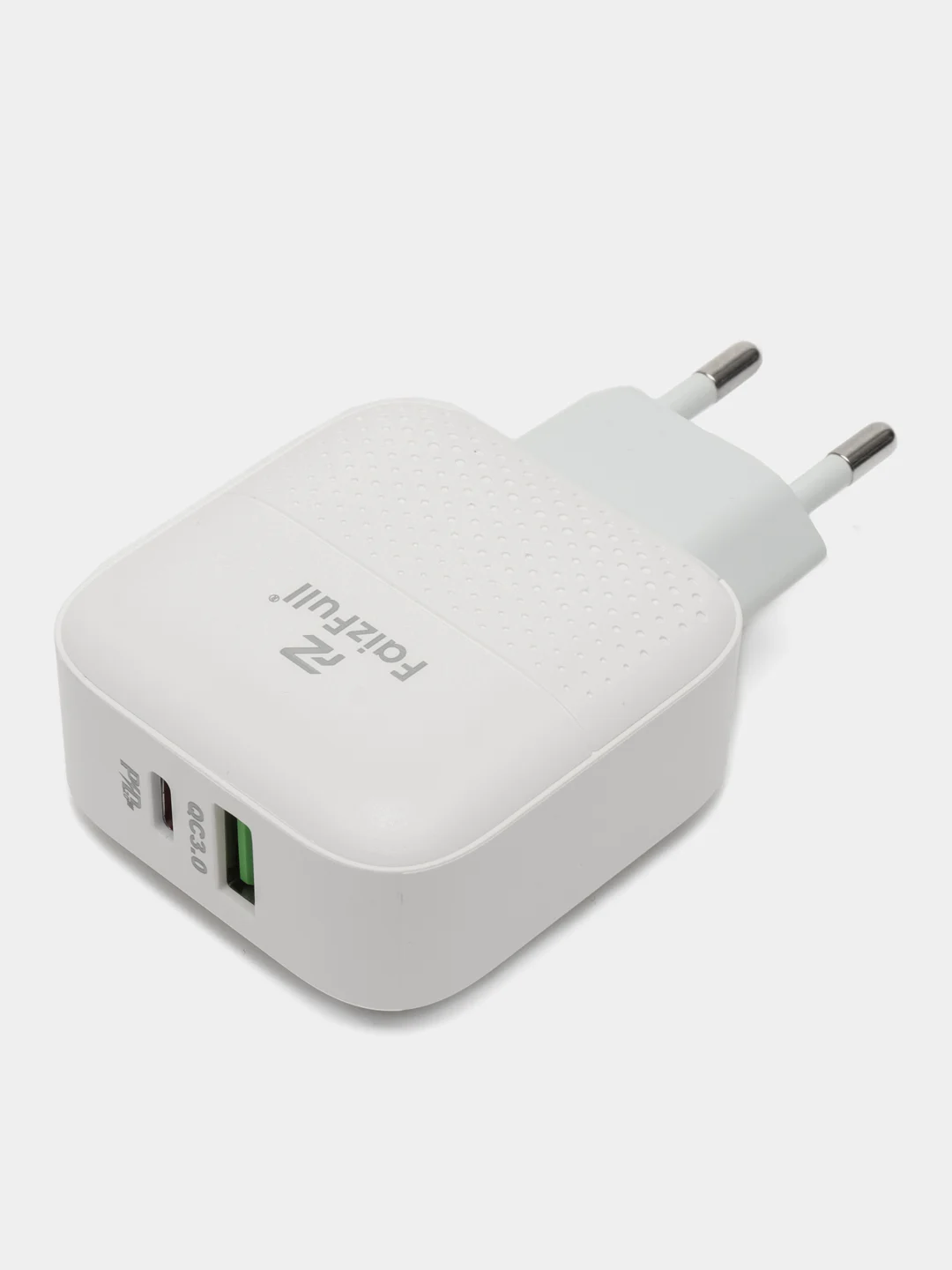 Белый зарядное устройство FaizFull Fc-76, USB to Type-C, 20W