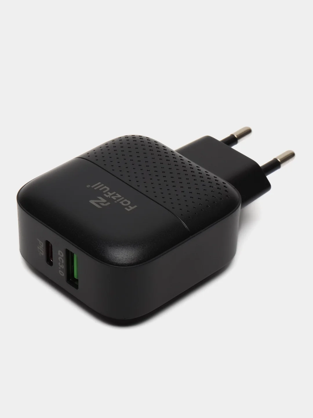 Черный зарядное устройство FaizFull Fc-76, USB to Type-C, 20W