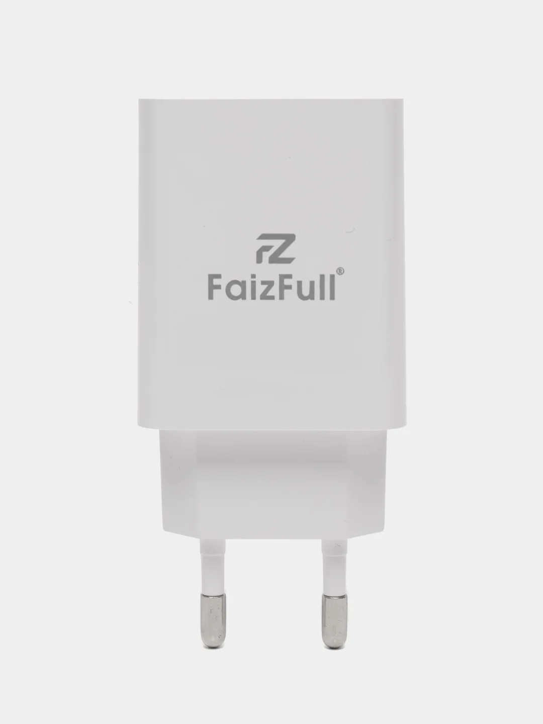 Белый сетевое зарядное устройство FaizFull Fc-62, USB, 18W