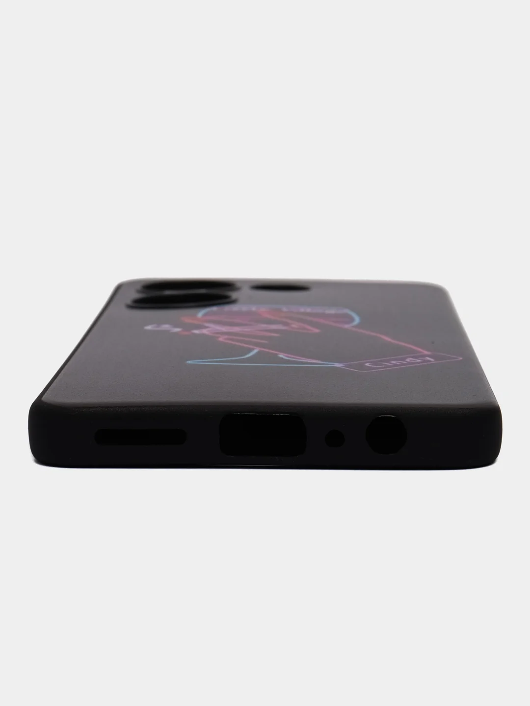 Голубой силиконовый чехол для Tecno Camon 20 Pro 4G, Camon 20 4G, с принтом, с рисунком