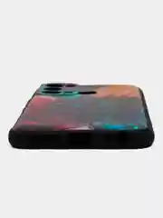 Фиолетовый силиконовый чехол для Itel Vision 3, с принтом, с рисунком, Ител Вижен 3