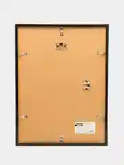 Рамка для фотографий на стену А3 30х40 см, пластик, черная, Brauberg Original, 391230