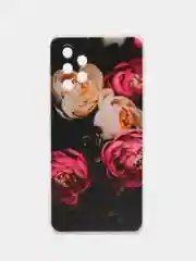 Кораллово-розовый силиконовый чехол на Samsung Galaxy A32 (Самсунг А 32)