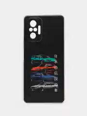 Хром силиконовый чехол на Xiaomi Redmi Note 10 Pro (Сяоми Редми Нот 10 Про)