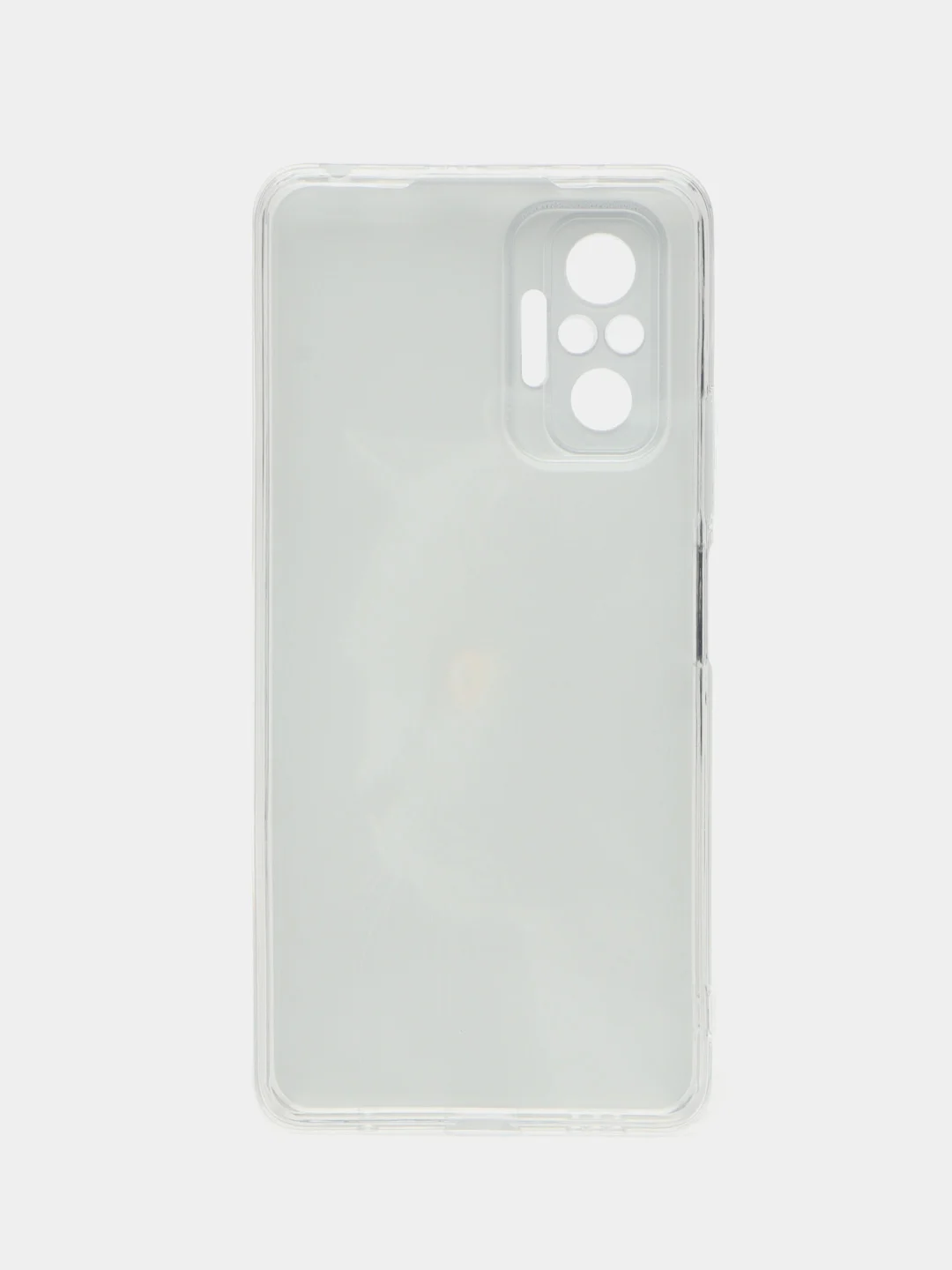Тёмно-серый силиконовый чехол на Xiaomi Redmi Note 10 Pro (Сяоми Редми Нот 10 Про)