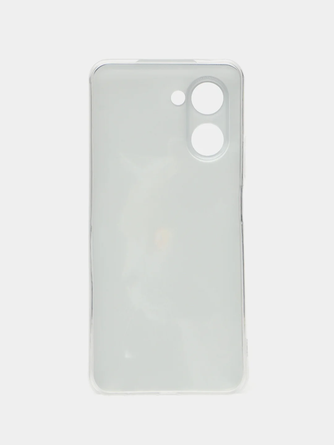 Тёмно-серый силиконовый чехол на Realme C33 (Реалми С33)