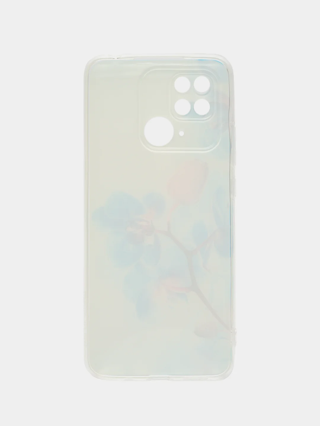 Лазурный силиконовый чехол на Xiaomi Redmi 10C (Сяоми Редми 10С)