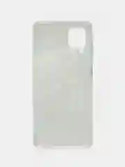 Синий силиконовый чехол на Samsung Galaxy A12 / M12 (Самсунг А12 / М12)