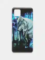Синий силиконовый чехол на Samsung Galaxy A12 / M12 (Самсунг А12 / М12)