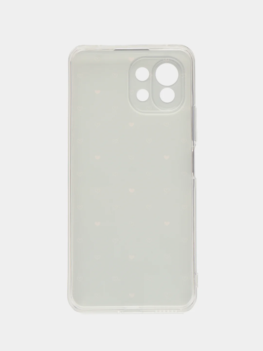 Черный силиконовый чехол на Xiaomi Mi 11 Lite/5G NE (Сяоми Ми 11 Лайт/5G NE)