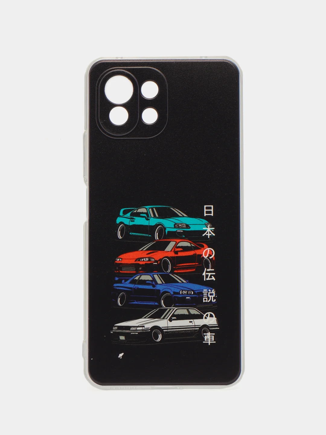 Хром силиконовый чехол на Xiaomi Mi 11 Lite/5G NE (Сяоми Ми 11 Лайт/5G NE)