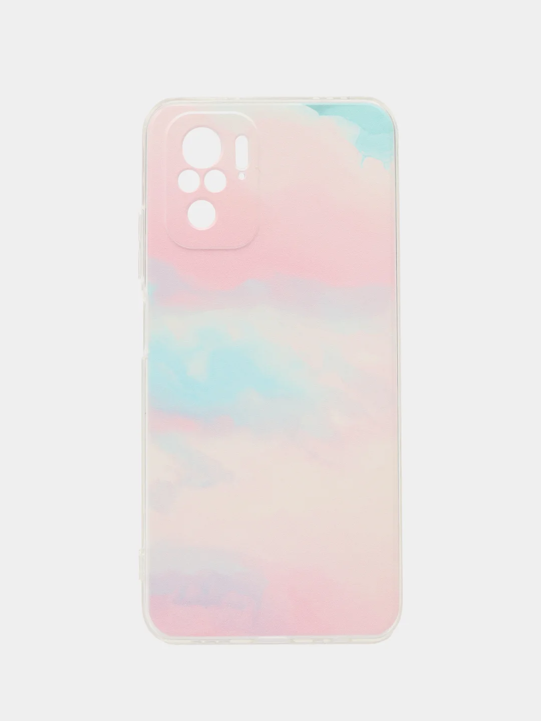 Пудровый чехол для Xiaomi Redmi Note 10/Note 10S/Poco M5s (Сяоми Редми Нот 10/Нот 10с/Поко M5с)