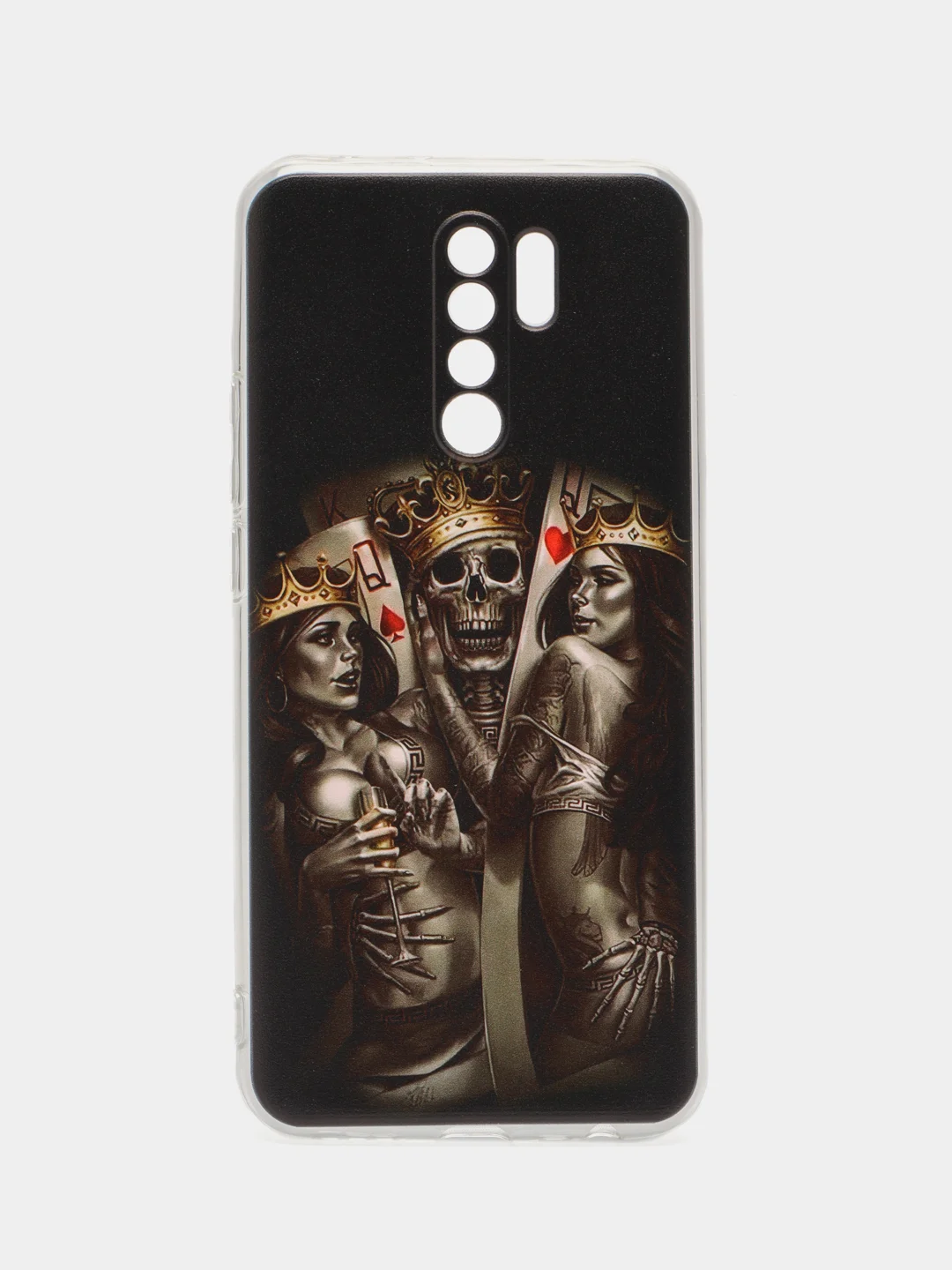 Оливковый силиконовый чехол для Xiaomi Redmi 9 (Сяоми Редми 9)