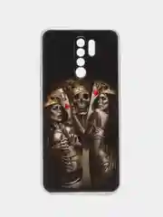 Оливковый силиконовый чехол для Xiaomi Redmi 9 (Сяоми Редми 9)