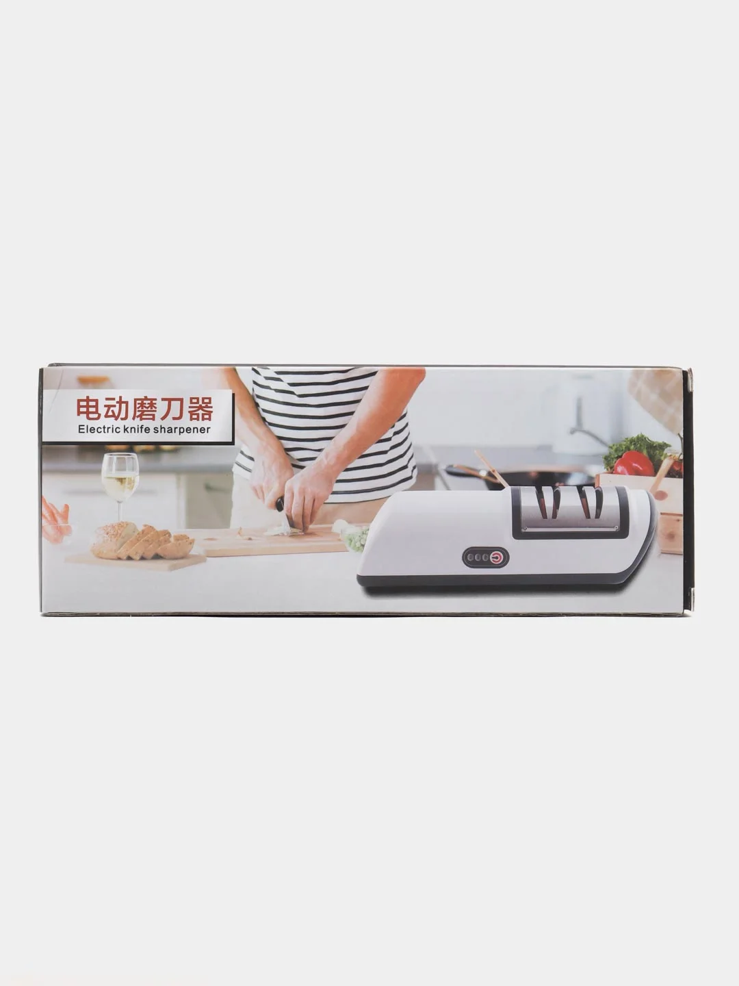 Черный точилка для ножей, электрическая, USB