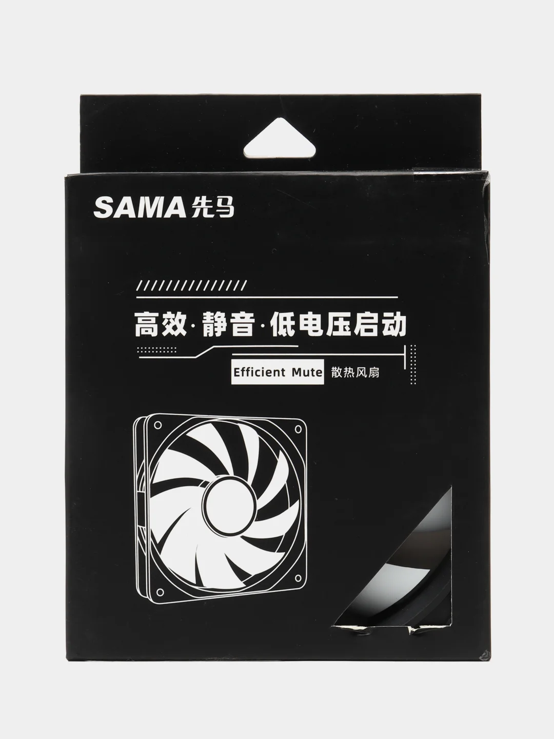 Вентилятор для компьютера, 120 х 120 мм, SAMA Game Storm White (3 pin + Molex)