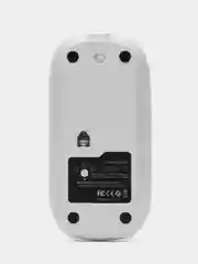 Белый мышь беспроводная компьютерная, прозрачная, Bluetooth, 2.4Ггц