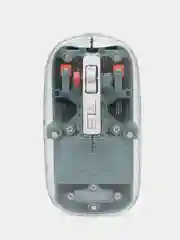 Зеленый мышь беспроводная компьютерная, прозрачная, Bluetooth, 2.4Ггц